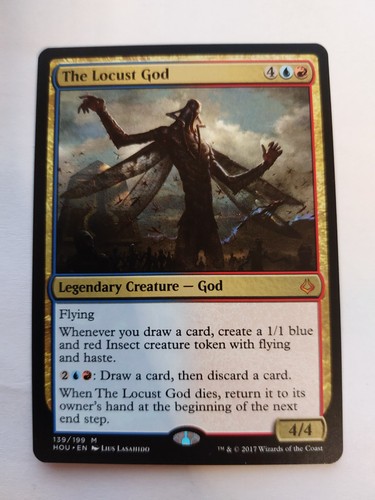 The locust god die - god,