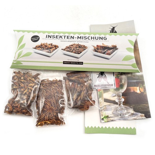 Essbare insekten mischung - essbare,