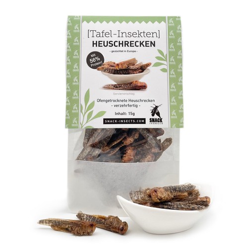 Essbare insekten heuschrecken - essbare,