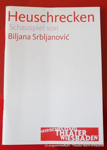 Programmheft heuschrecken von - heuschrecken,